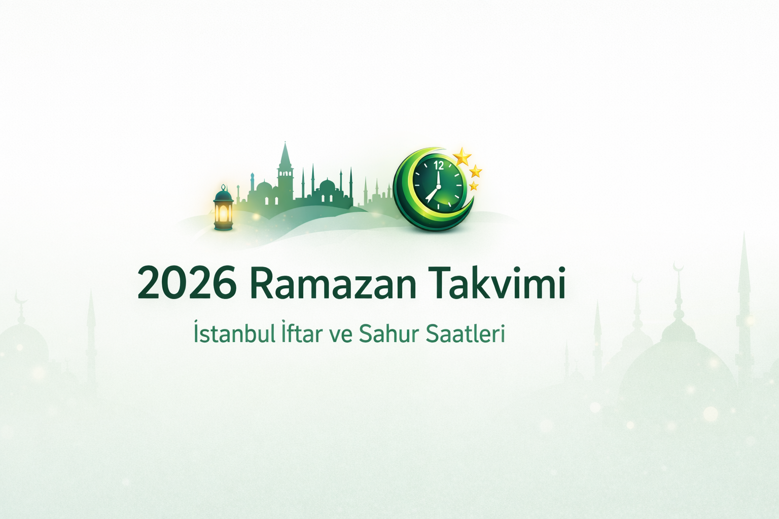 2026 Ramazan takvimi görseli